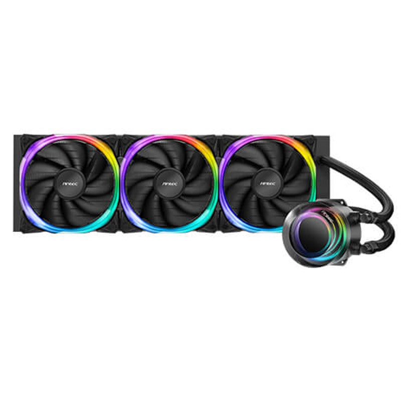 Antec VORTEX 360 ARGB All in One Liquid CPU Cooler - Black Antec VORTEX 360 ARGB All in One Liquid CPU Cooler - Black